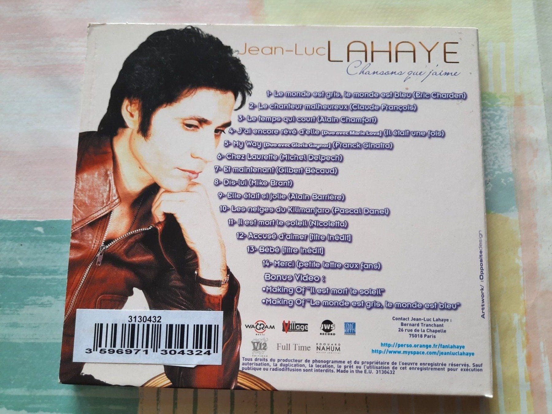 CD: CD Jean-Luc Lahaye - Chansons que j'aime – Usato da Pully venduto da bro_n52j 1