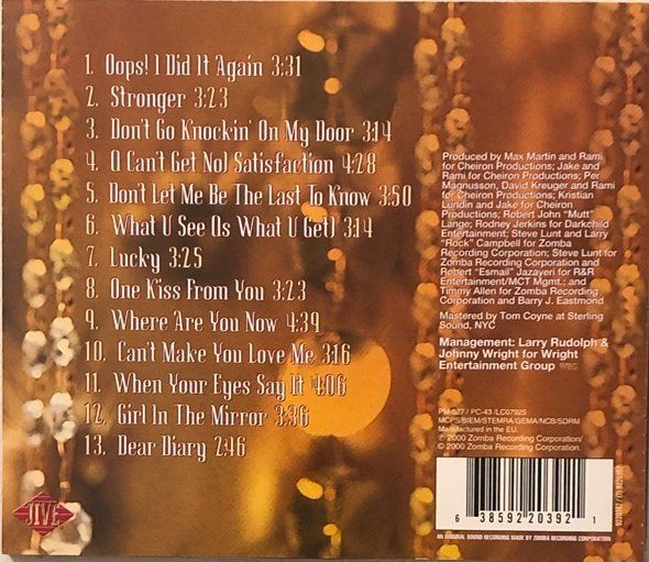 CD: Britney Spears – Oops!...I did it again – Usato da Grüningen venduto da azulgris 1