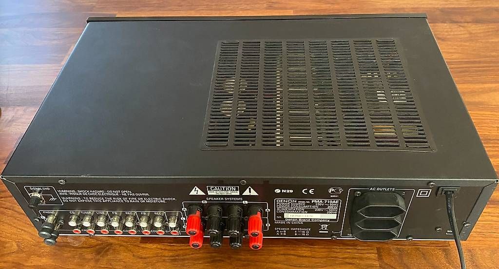 Denon Amplificatori: Denon Integrated Amplifier PMA-710AE (schwarz) – Usato da Roggwil BE venduto da PS51 1