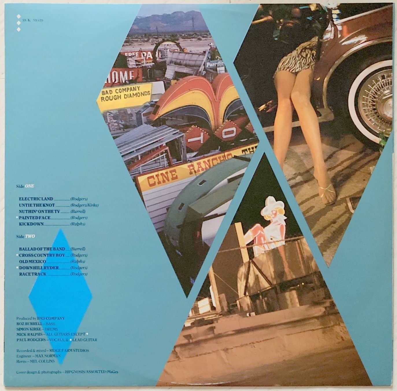 Dischi in vinile: BAD COMPANY - ROUGH DIAMONDS – Usato da Bottens venduto da hotter-than-hell 3