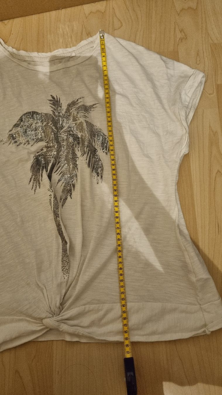 C&A T-Shirts: weisses Shirt Palme – Gebraucht aus Hünenberg von mel__ 2