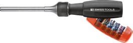PB Swiss Tools PB 6510.R-100 Insider Ratschengriff mit Bit