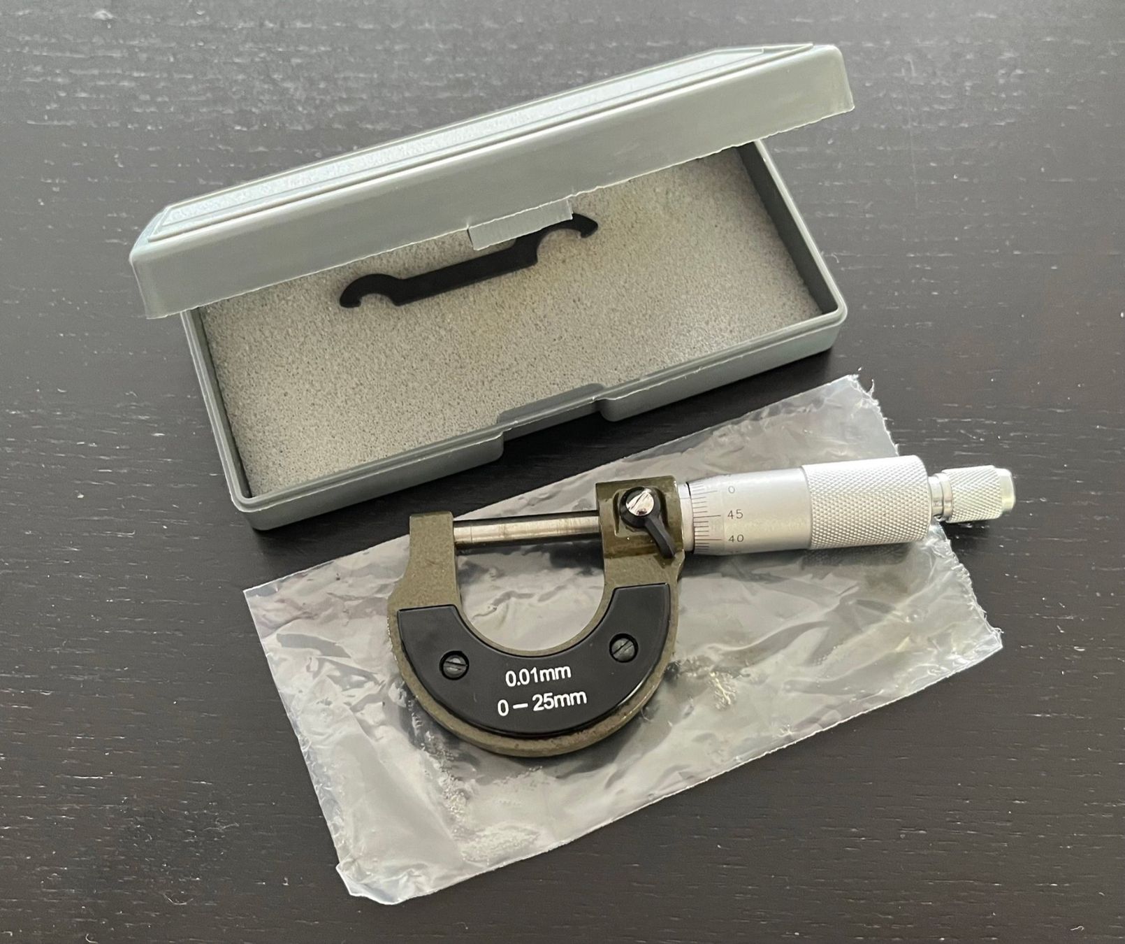 Misurare: Micrometer 0-25mm – Nuovo (secondo la descrizione) da Pully venduto da gyjryjr