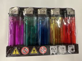 25 Feuerzeuge Atomic Basic, versch. Farben, Neu, Top!