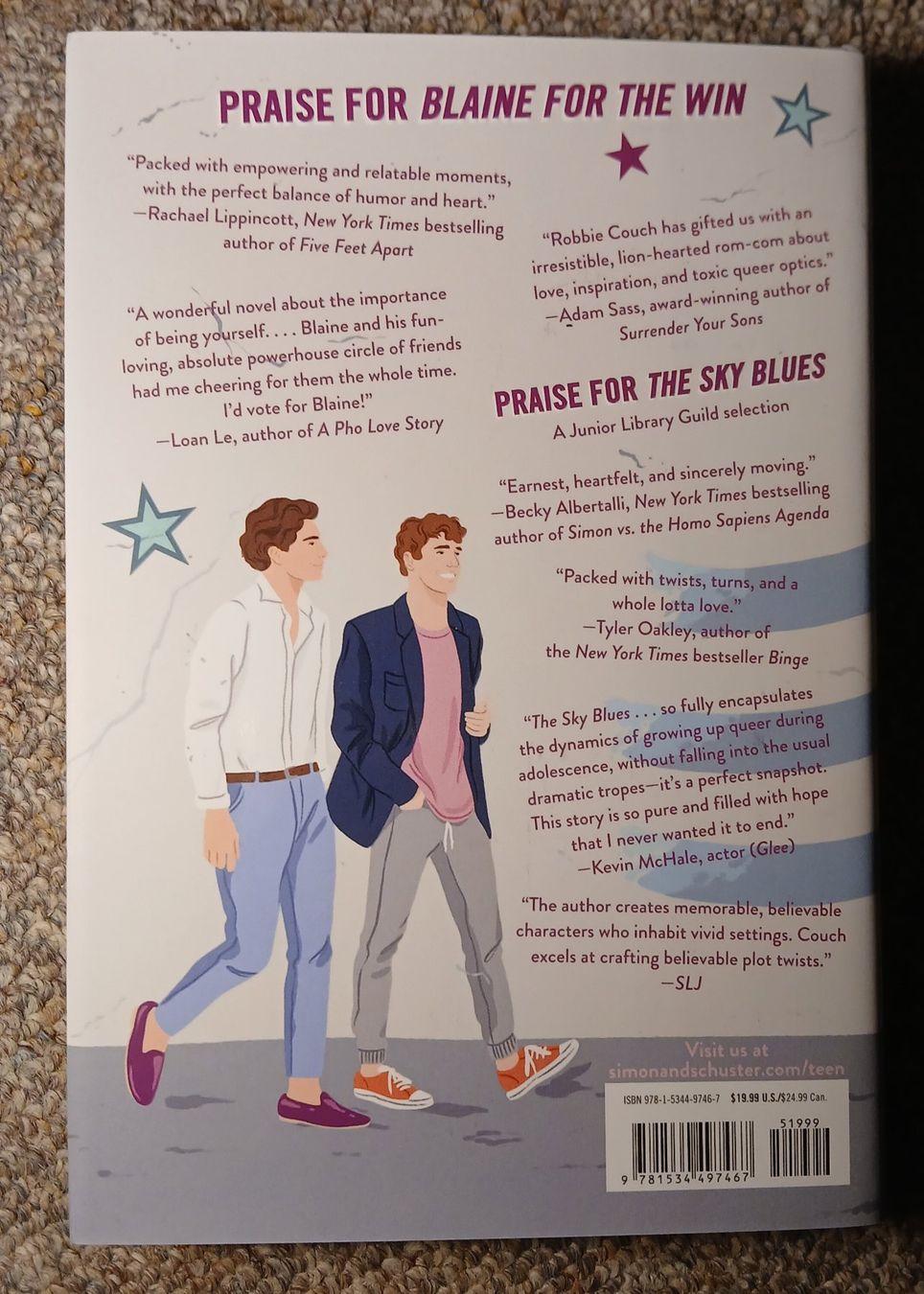 Bücher: Blaine for the Win von Robbie Couch – Gebraucht aus Oberrieden von sib_nkf6 2