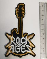 Rock Of Ages Gitarre - Aufnäher (neu)