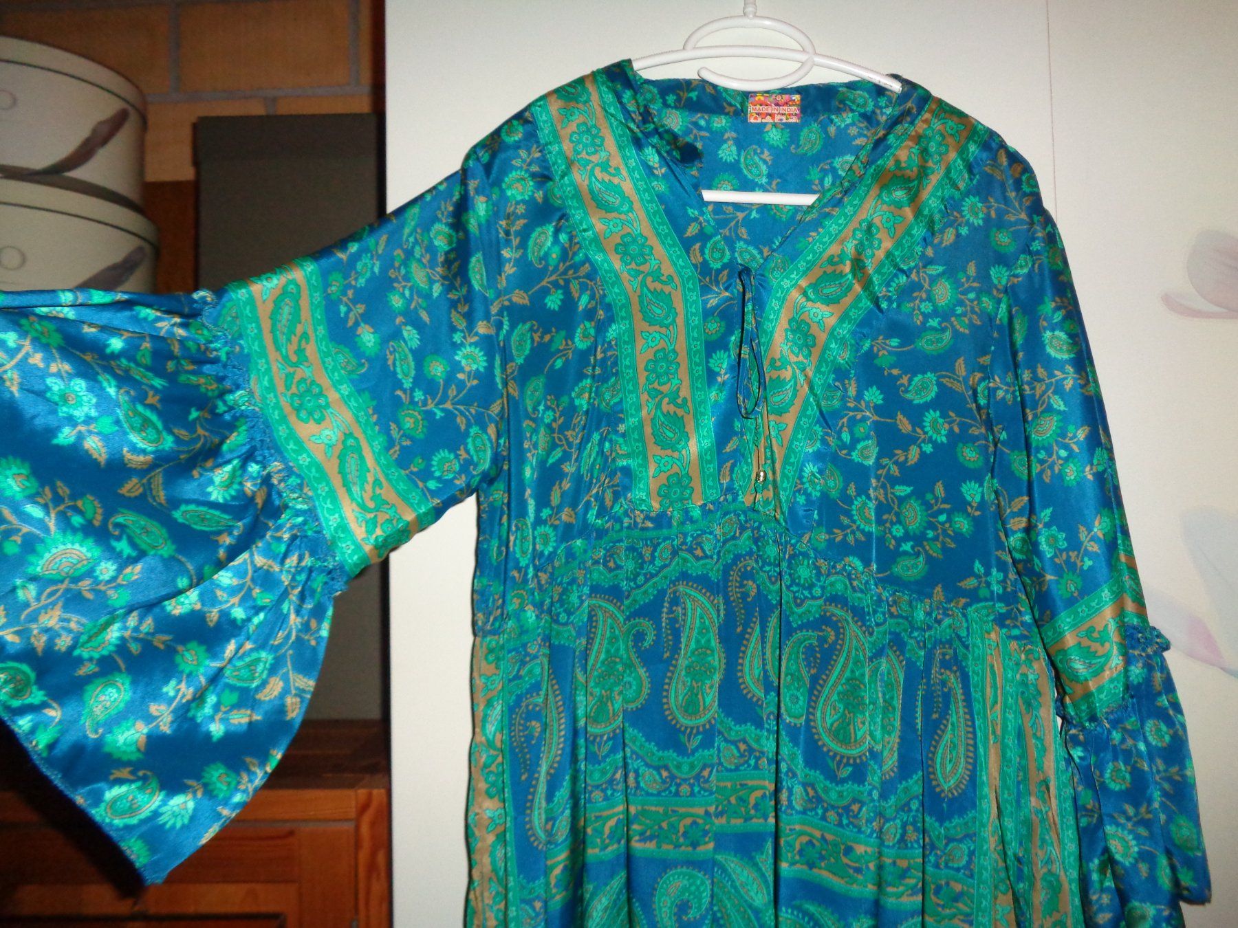 Kleider: *** Boho Kleid *** / Kunstseide / Neu – Neu (gemäss Beschreibung) aus Othmarsingen von Leuchtturmlady 1