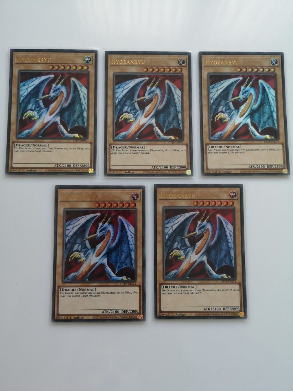 Yugioh Sammelbilder & Trading cards: Hyozanryu Ultra Rare Mint 1.Auflage – Neu (gemäss Beschreibung) aus Boswil von ShoppingCenterCity 5