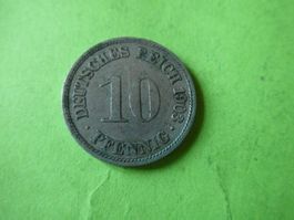Dt. Reich 1903 F, 10 Pfennig