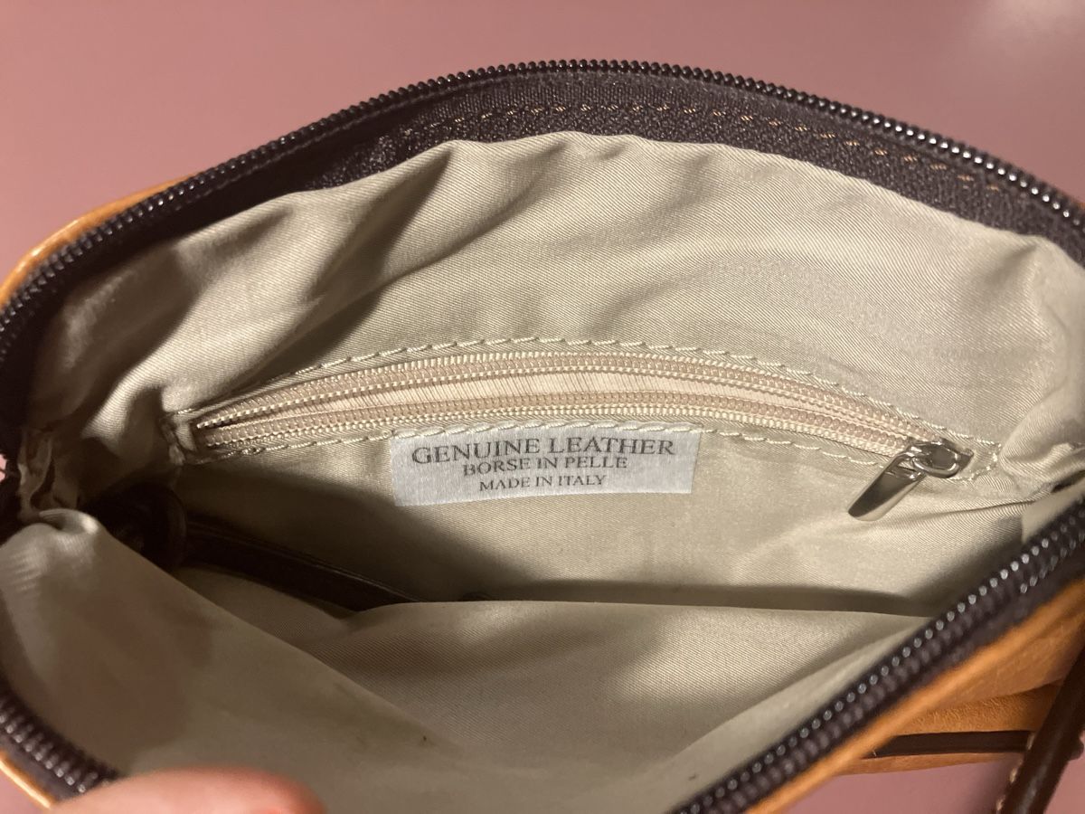 Borse da donna: Leder Tasche Camel – Usato da Winterthur venduto da hirschgeweih 3
