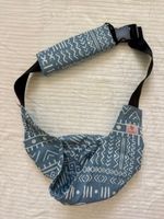 Baby-Tragetuch / Sling-Tragehilfe Coshen – Blau gemustert