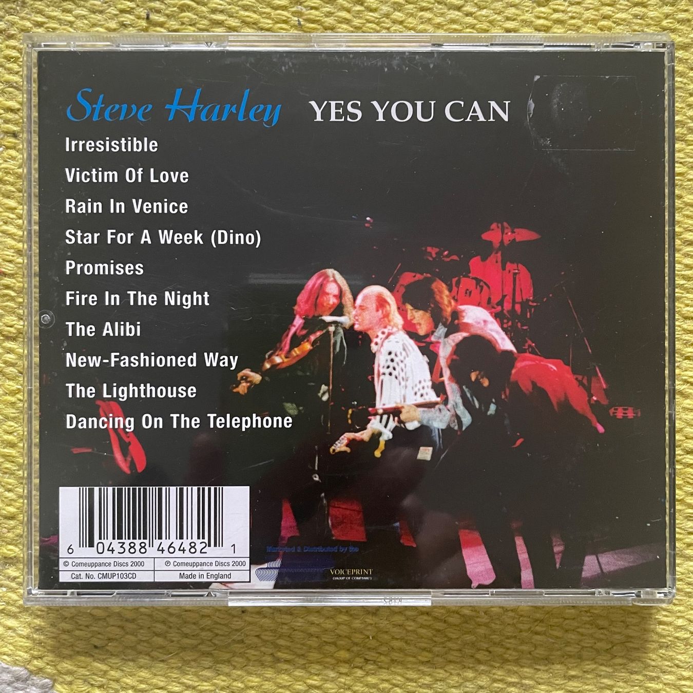 CD: STEVE HARLEY-YES YOU CAN – Usato da Rorschacherberg venduto da CD-Roli 1
