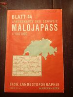 Blatt 44 Malojapass Landeskarte der Schweiz 1:100 000 59