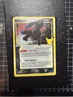 Sehr seltene Umbreon Gold Star Karte!