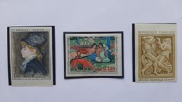 Timbres Français non dentelé neuf sans charnière 