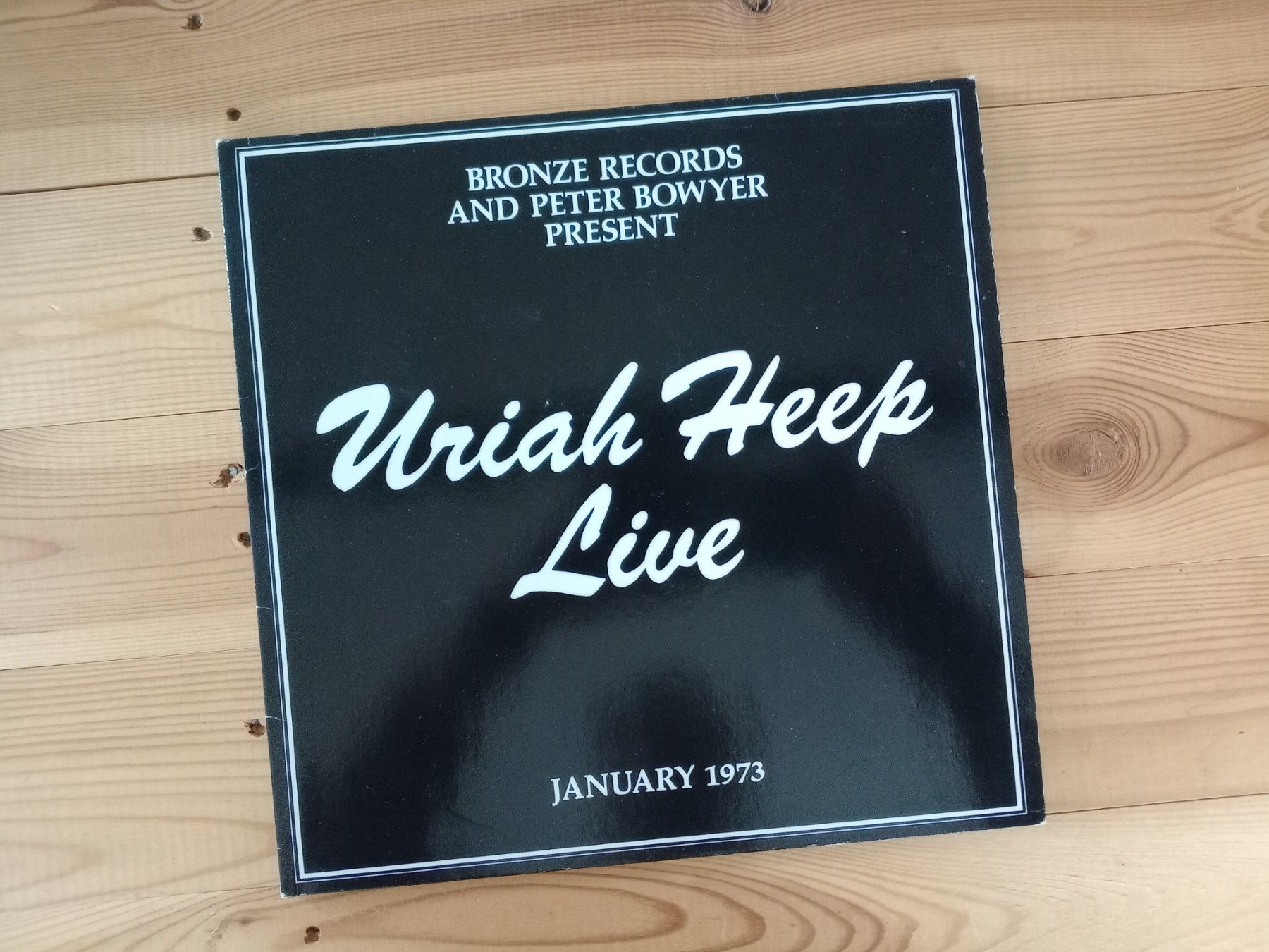 Uriah Heep Live Original Vinyl von 1973 2 LP #39 s (Gebraucht) in