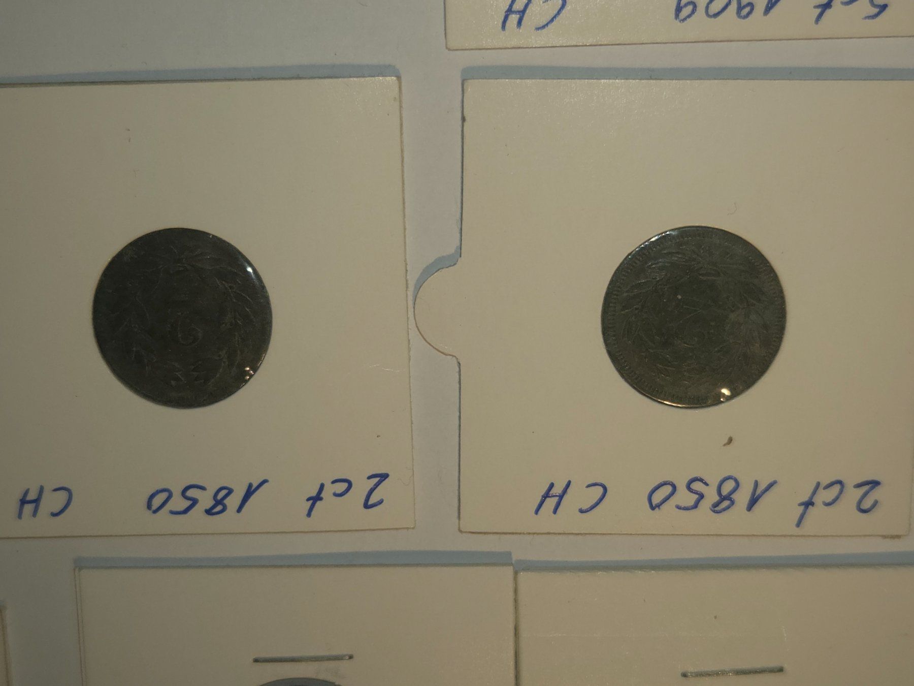 Alle Münzen: Lot monnaies suisse – Gebraucht aus Conthey von greenday85 3