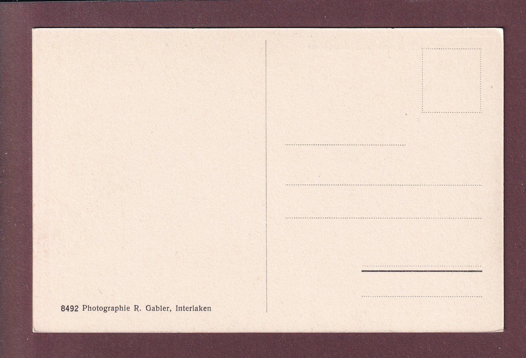 Cartoline postali: INTERLAKEN - Kursaal - Jungfrau – Usato da Pully venduto da nicecards 1
