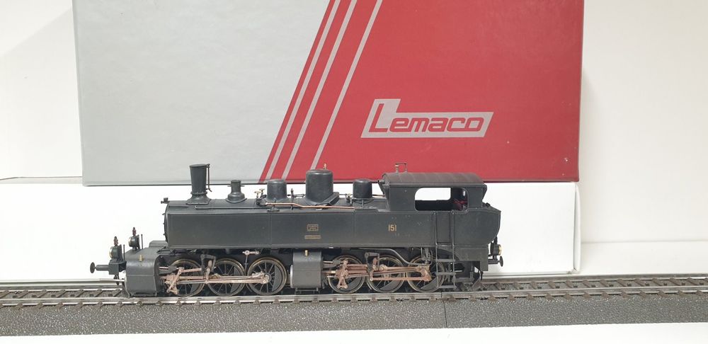 Lemaco Gb Ed 2x3/3 Dampflok mit Singer Finisch H0/DC (Neu (gemäss ...