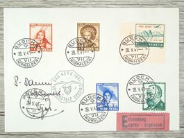 TR13 Enveloppe + Timbre Suisse 1941
