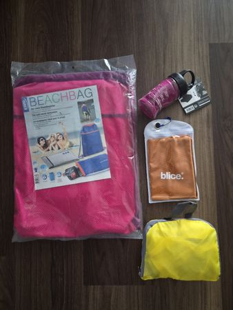 Sommer Set: Strandtasche, Blice Tuch etc.. NEU
