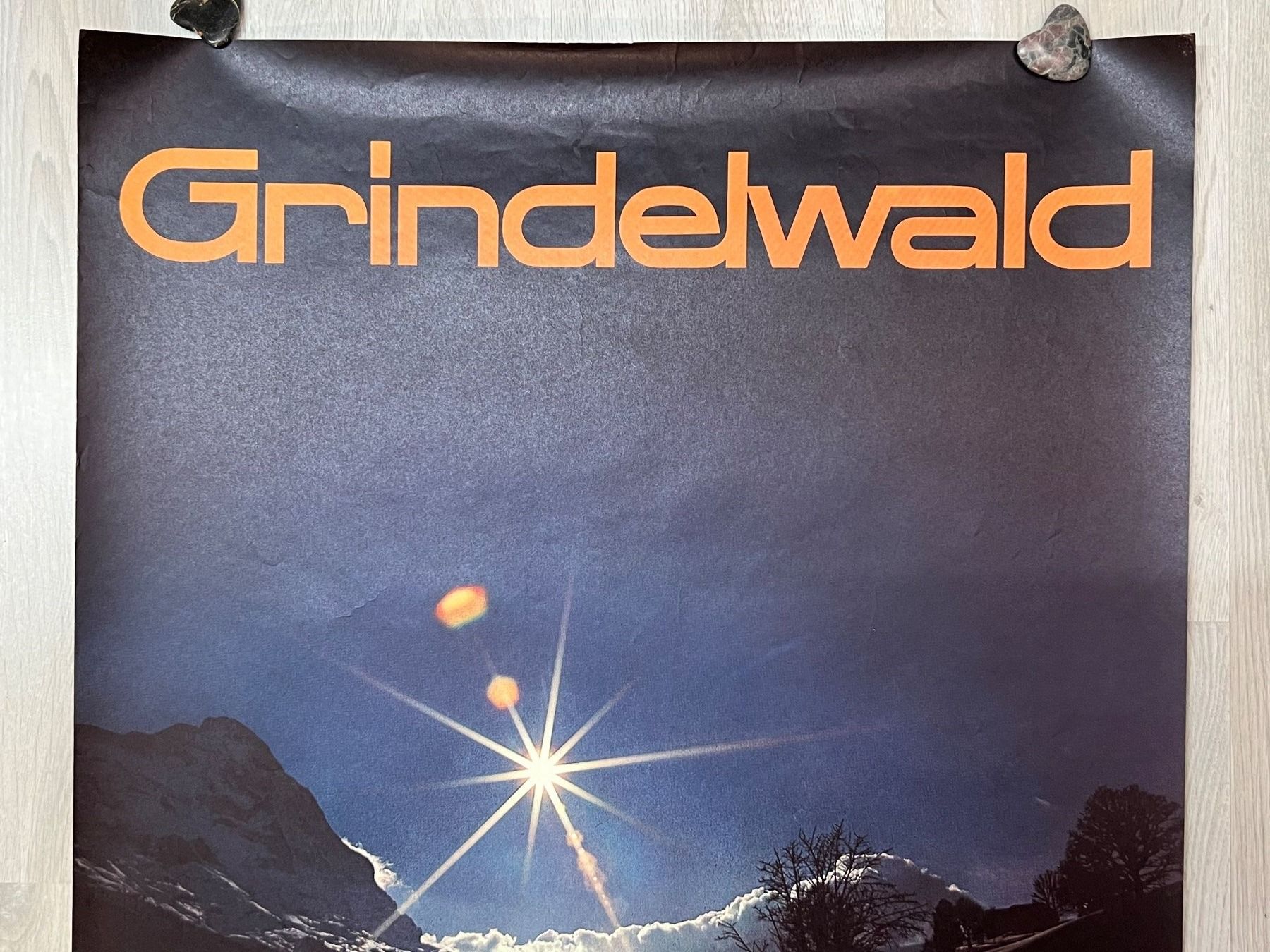 Poster & Bilder: Plakat original Grindelwald von Ernst Schudel – Gebraucht aus Vaduz von Unikate-Markt 2