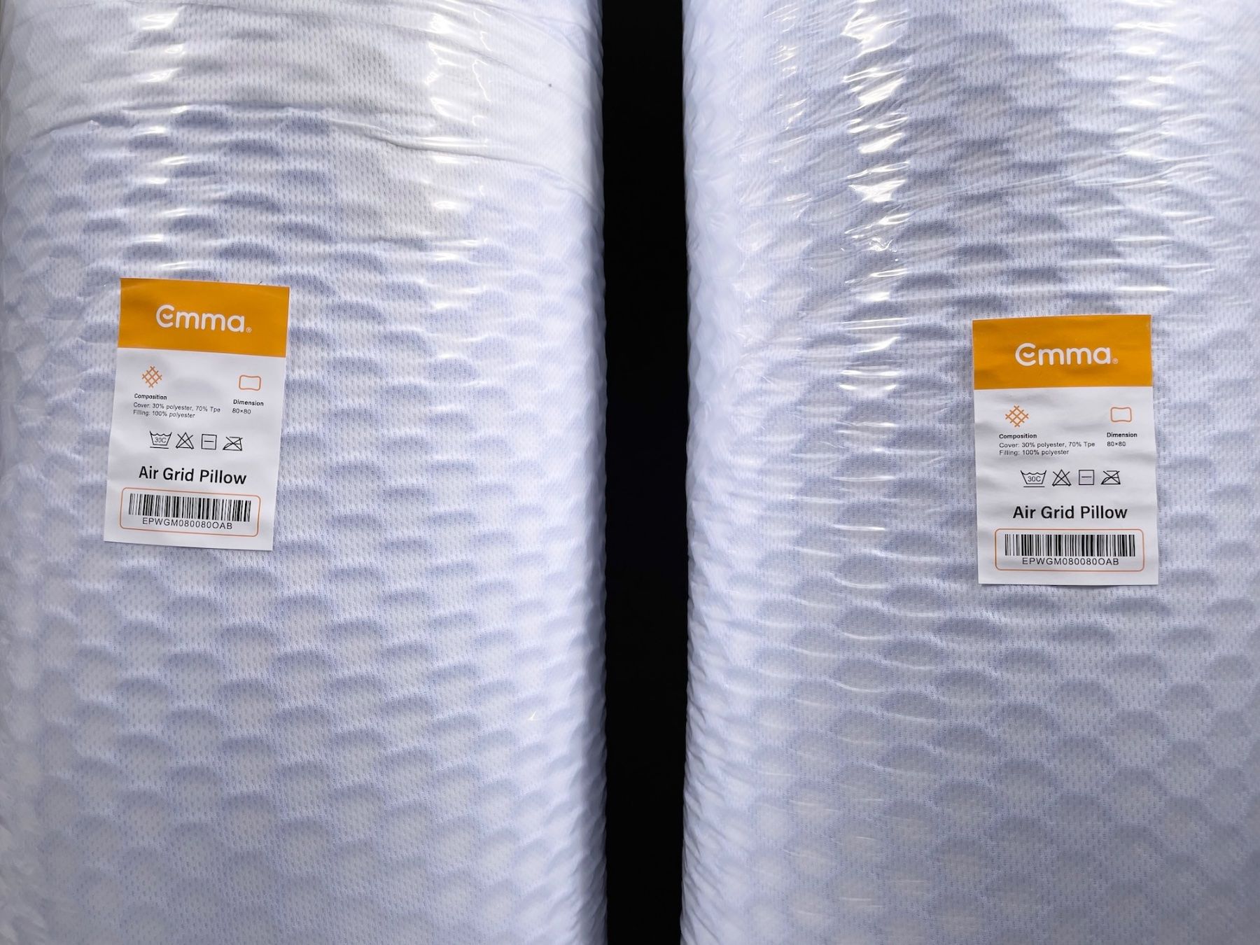 🟢 2 Emma Air Grid Pillow 80 x 80cm - NEU (Neu und originalverpackt) in ...