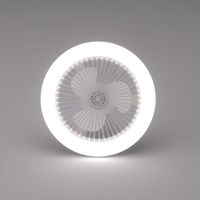 Ventilateur de plafond rotatif 3 en 1 avec lumire LED