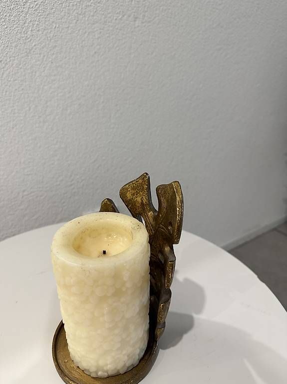 Tutte le decorazioni: Dekorativer Kerzenhalter mit Kerze – Usato da Lengnau BE venduto da aya_2tvj 3