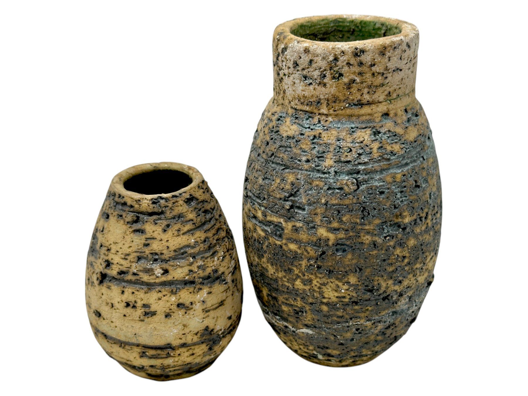 Vasi & Recipienti: Paire de vases brutalistes LORÉ BEESEL en grés d'art – Usato da Morges venduto da vintix 3