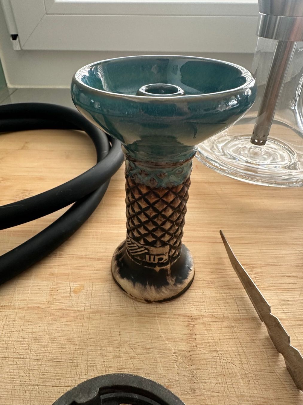 Narghilé: Kompakte Shisha inkl. Zubehör – Usato da Erlinsbach SO venduto da gio_fhm9 2