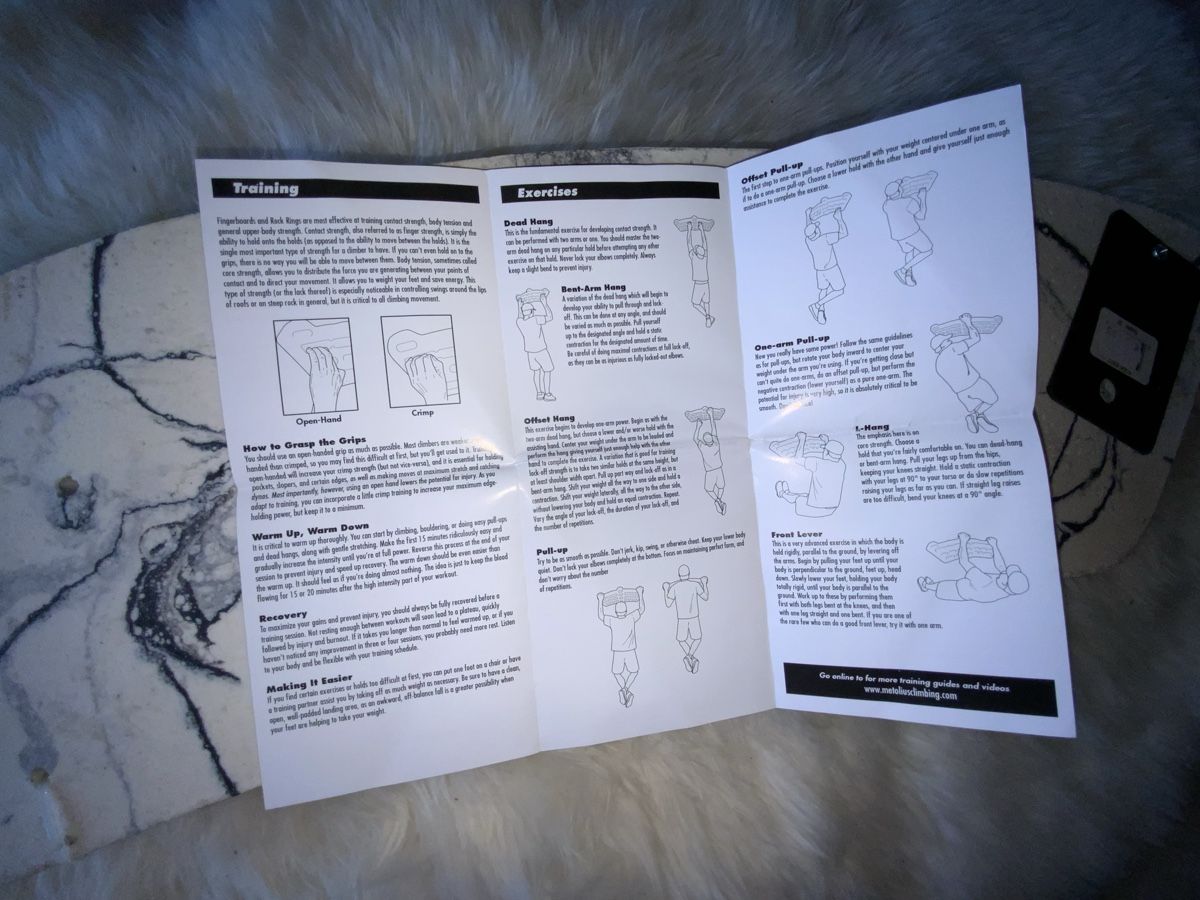 Pareti & prese d'arrampicata: Metolius Simulator Training Board, komplett, Klettern - NEU – Nuovo e nell'imballaggio originale da Vinelz venduto da Viewfinder84 6