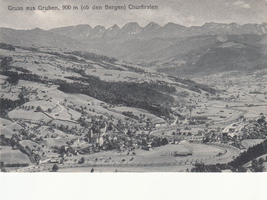 Ansichtskarten: Gruben 1927 – Gebraucht aus Bürglen TG von StampGraf