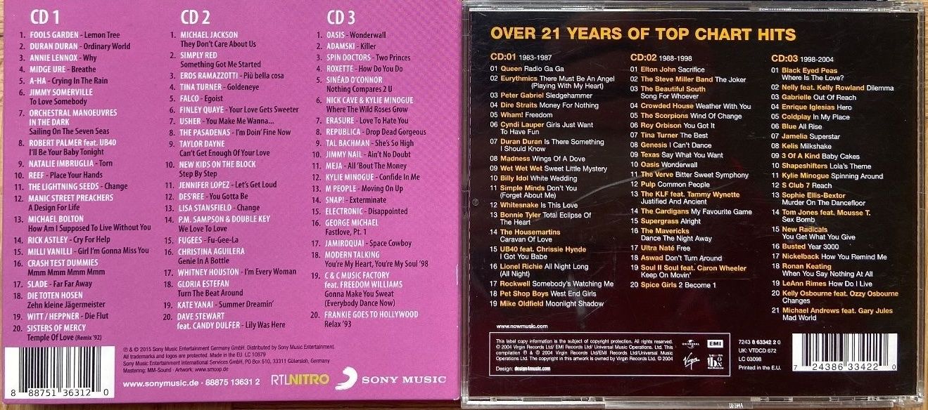 CDs: Compilations 90er, Hit Giganten – Gebraucht aus Wabern von fingersinfactories 2