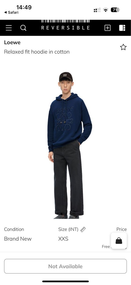 Loewe Pulls & Sweat-shirts: Loewe, hoodie, size xs, – Neuf (Voir description) à Küssnacht am Rigi par hor_dpb7