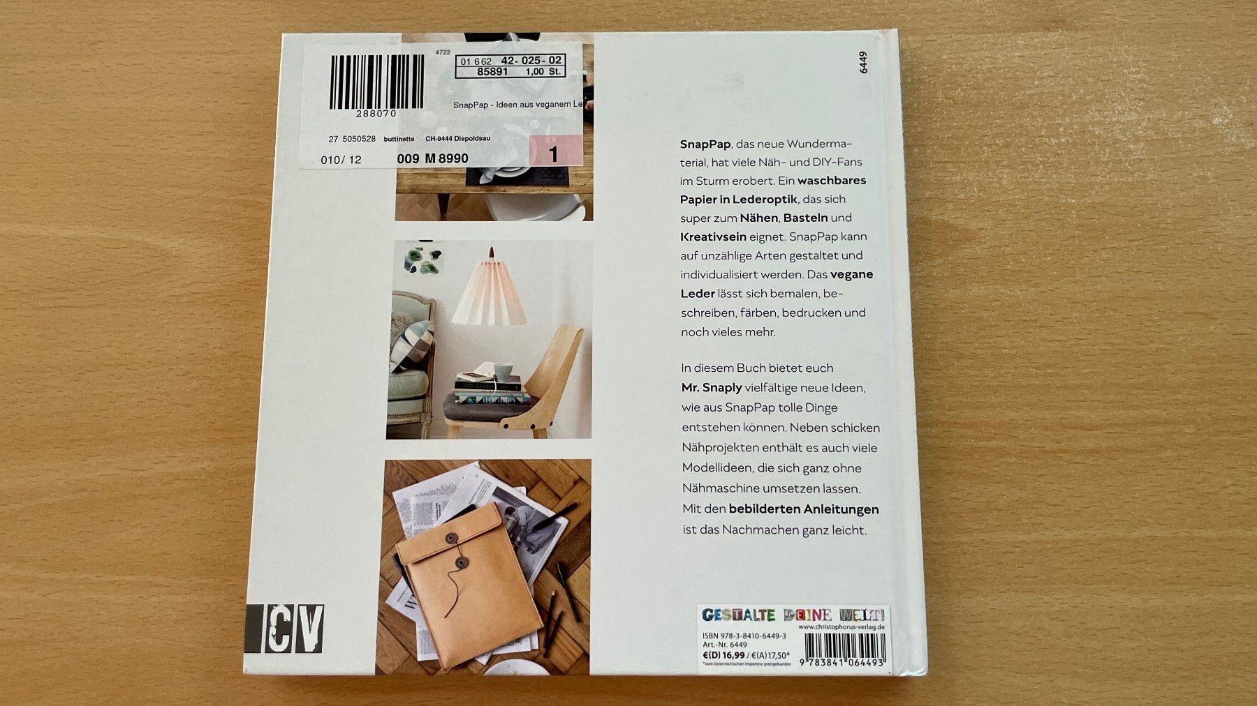 Libri: SnapPap Ideen aus veganem Leder – Nuovo (secondo la descrizione) da Glattfelden venduto da cybermaxx 1