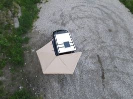 270° Markise zur Miete. Camping Awning