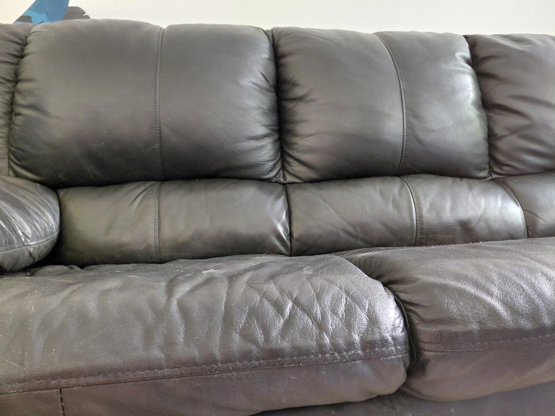 Sofas: Couch sofa Leather good condition – D'occasion à Zürich par jew_9mfx 2