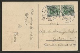 D'Reich 1914 Ansichtskt von Badenweiler