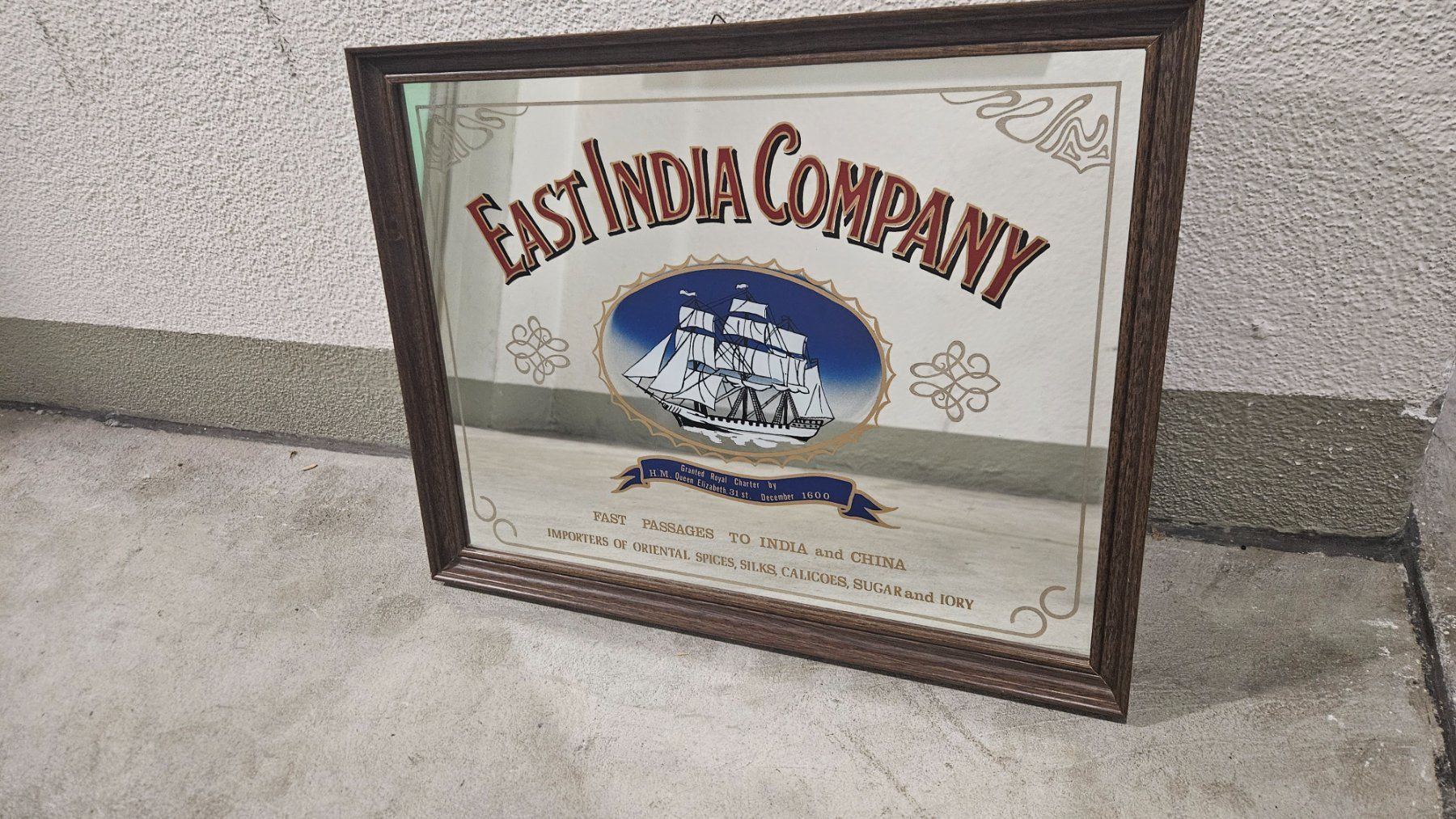 Gemälde: Quadro a specchio East India Company – Gebraucht aus Melano von H-Sara