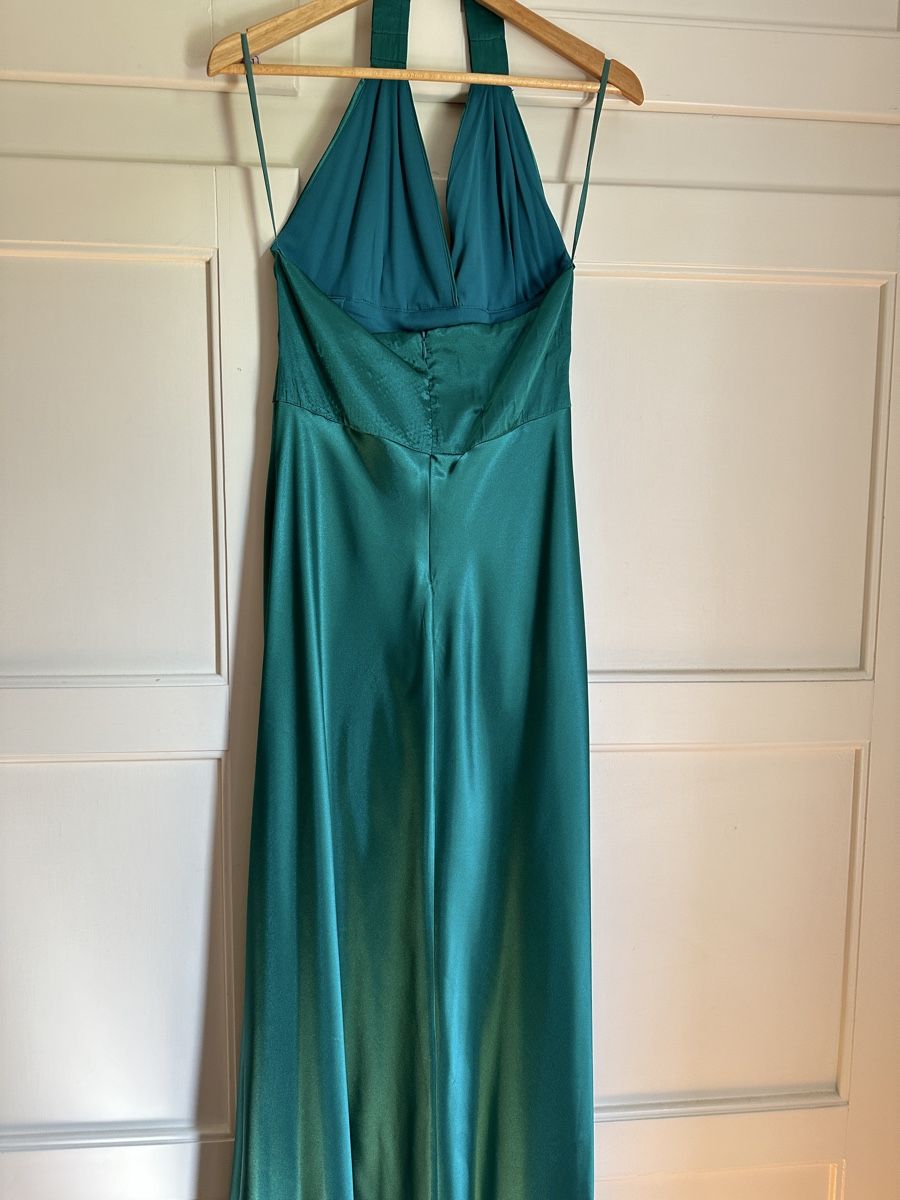 Vestiti: Elegantes Abendkleid, Smaragdgrün, Gr. 38 – Nuovo (secondo la descrizione) da Solothurn venduto da var002 3