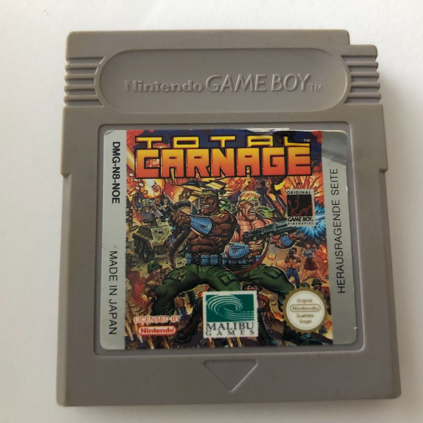 Giochi: Total Carnage - Game Boy Spiel – Usato da Nussbaumen AG venduto da Pika-Shop