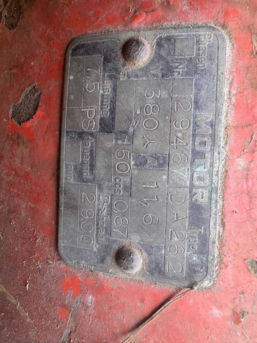 Motoren: Phasen Motor 7,5 ps Scheunenfund – Defekt aus Niederbuchsiten von scania1992 3