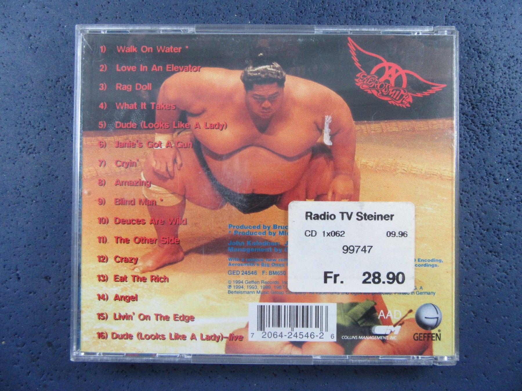 CD: AEROSMITH " BIG ONES " CD – Usato da Ettingen venduto da Hausi4711 1