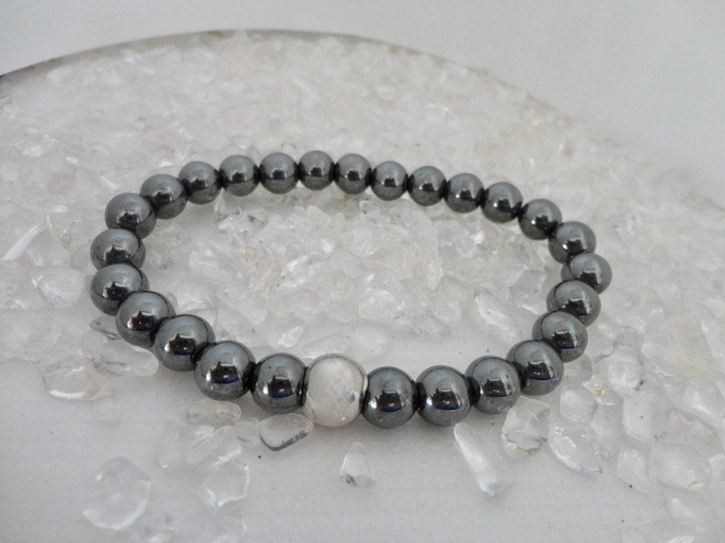 Bracciali & Braccialetti: Hämatit Armband – Nuovo (secondo la descrizione) da Biberist venduto da tl-schmuck