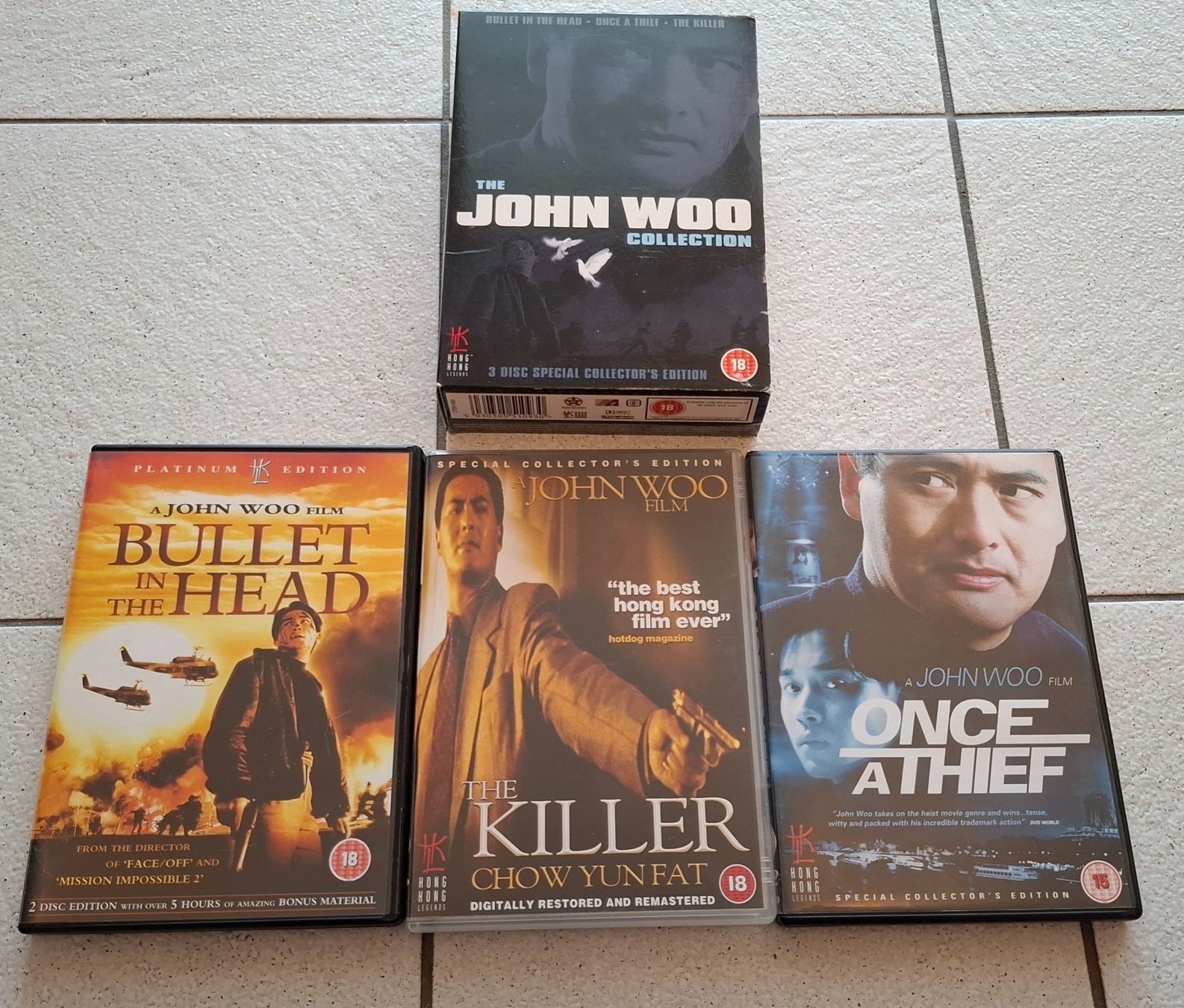 Tutti i DVDs: John Woo Collection UK Import – Usato da Riehen venduto da DVD-Palace 2