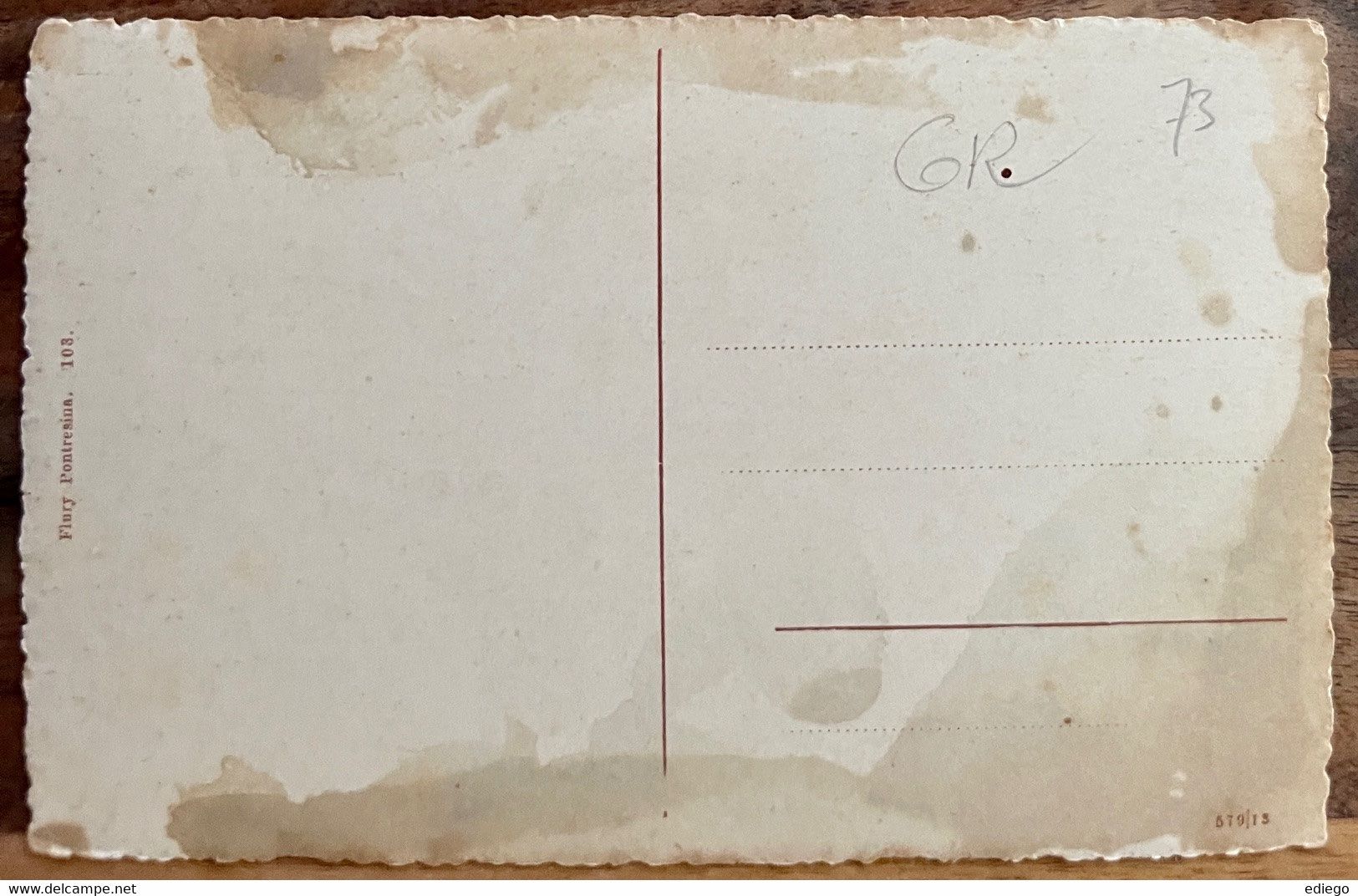 Cartoline postali: AK: PONTRESINA - ROSEGGLETSCHER – Usato da Lutry venduto da Ediego 1