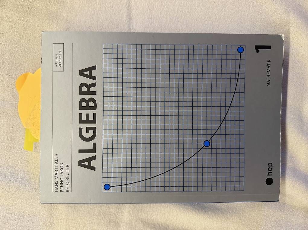 Livres: Lehrmittel Algebra Hep – D'occasion à St. Antönien par Schlomiflohmi