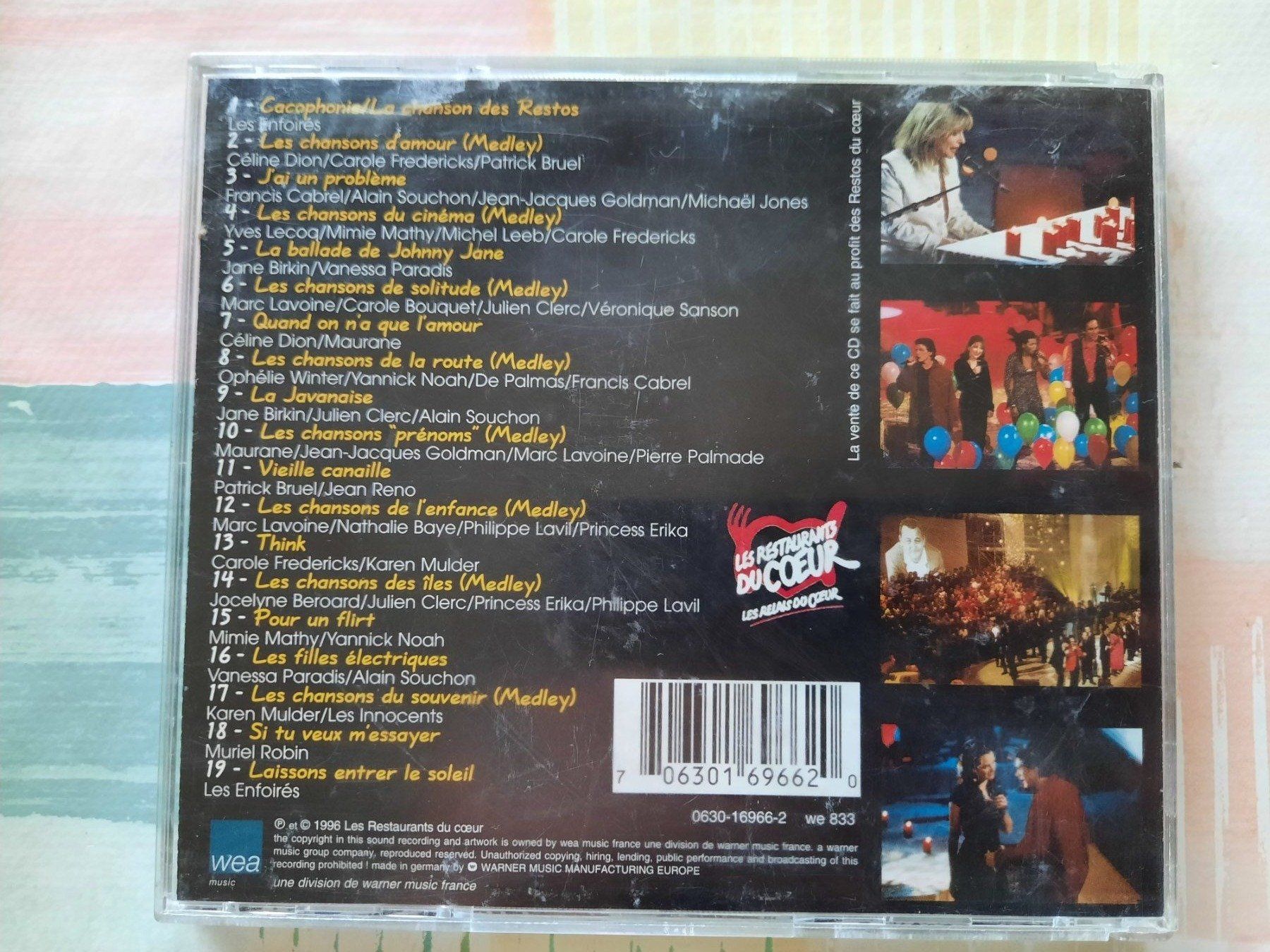 CDs: CD La soirée des enfoirés 96 – D'occasion à Pully par bro_n52j 1