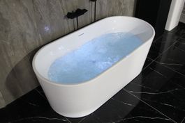 LED Whirlpool Badewanne LIAN 260L - Gratis Versand